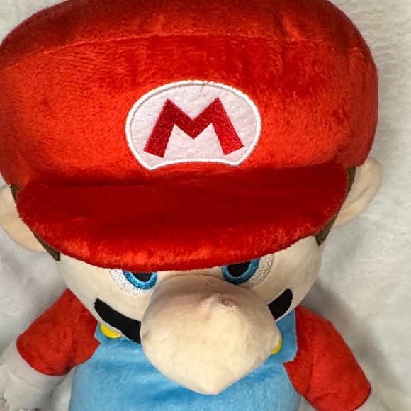 Nintendo Red and Blue Mario Plush Backpack, EUC - Picture 2 of 11